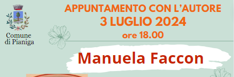 Appuntamento con l'autore - Faccon Manuela