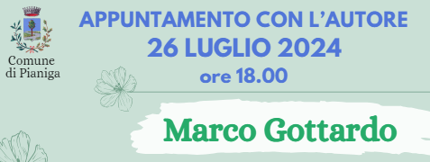 Appuntamento con l'autore - Marco Gottardo