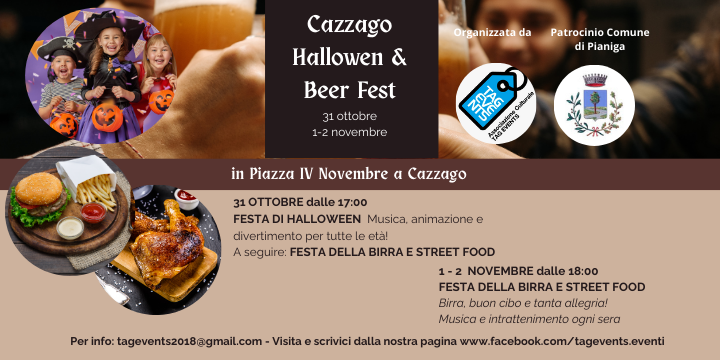 Ledwall 720 x 360 px Cazzago Halloween and Beef Fest 2025