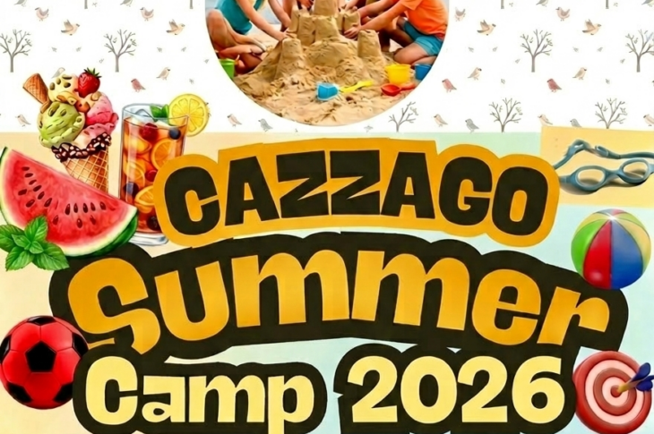 volantino cazzago summer camp 2026