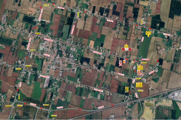 cartografia deviazioni