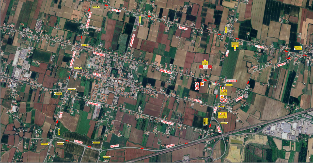 cartografia deviazioni